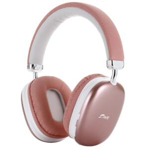 DIADEMA INALÁMBRICA BLUETOOTH J&R 007-MV DORADO ROSA