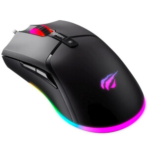 MOUSE GAMER HAVIT MS858 RGB BACKLIT PROGRAMABLE 3200DPI