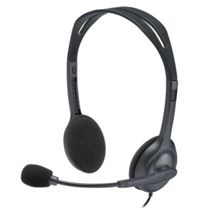 DIADEMA LOGITECH H111 NEGRA PLUG 3.5MM