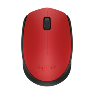MOUSE INALÁMBRICO LOGITECH M170 ROJO / 1.000DPI 2.4GHZ