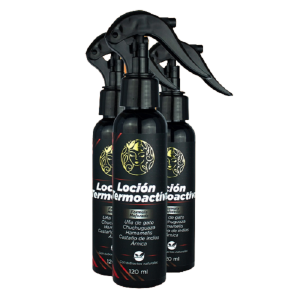 Loción Termoactiva Natural Shine 120ml Combo x 3 Unidades
